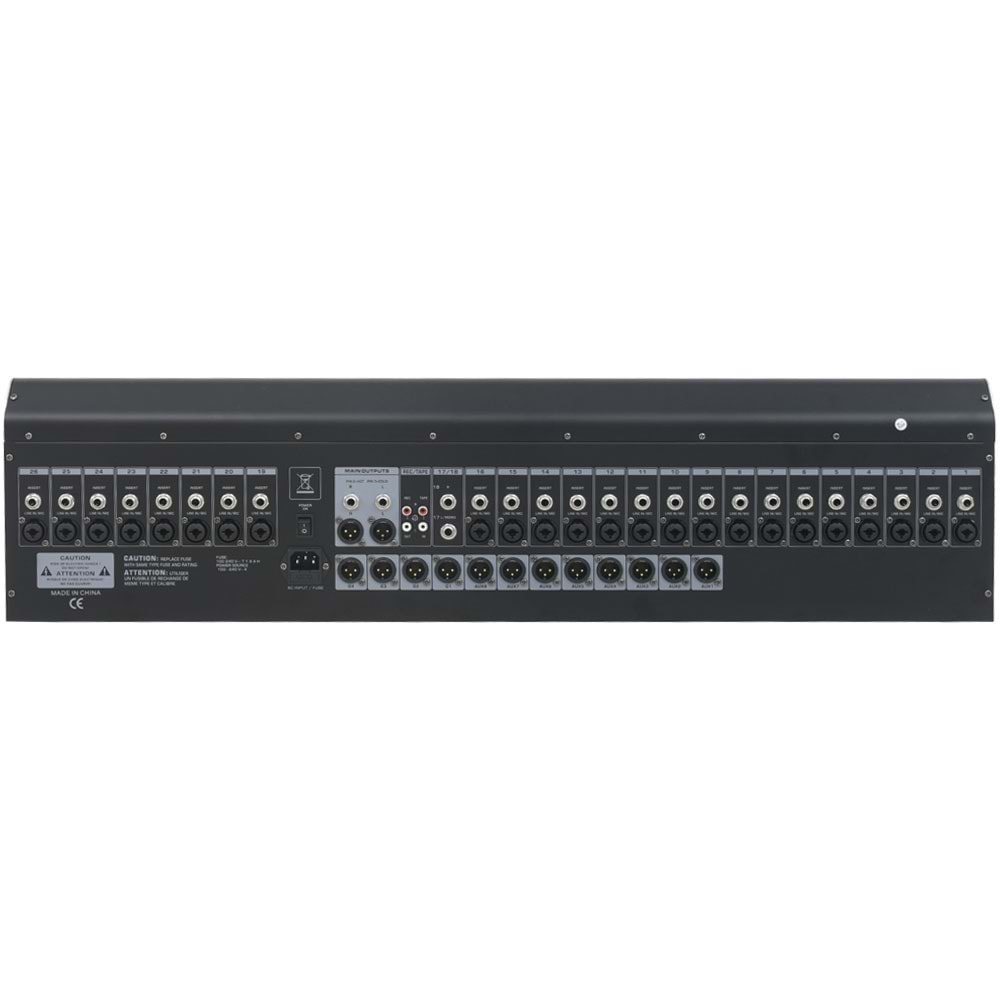 WÖLLER 24 Kanal 8 Aux 99 DSP USB Bluetooth Deck Mixer WURZ-24