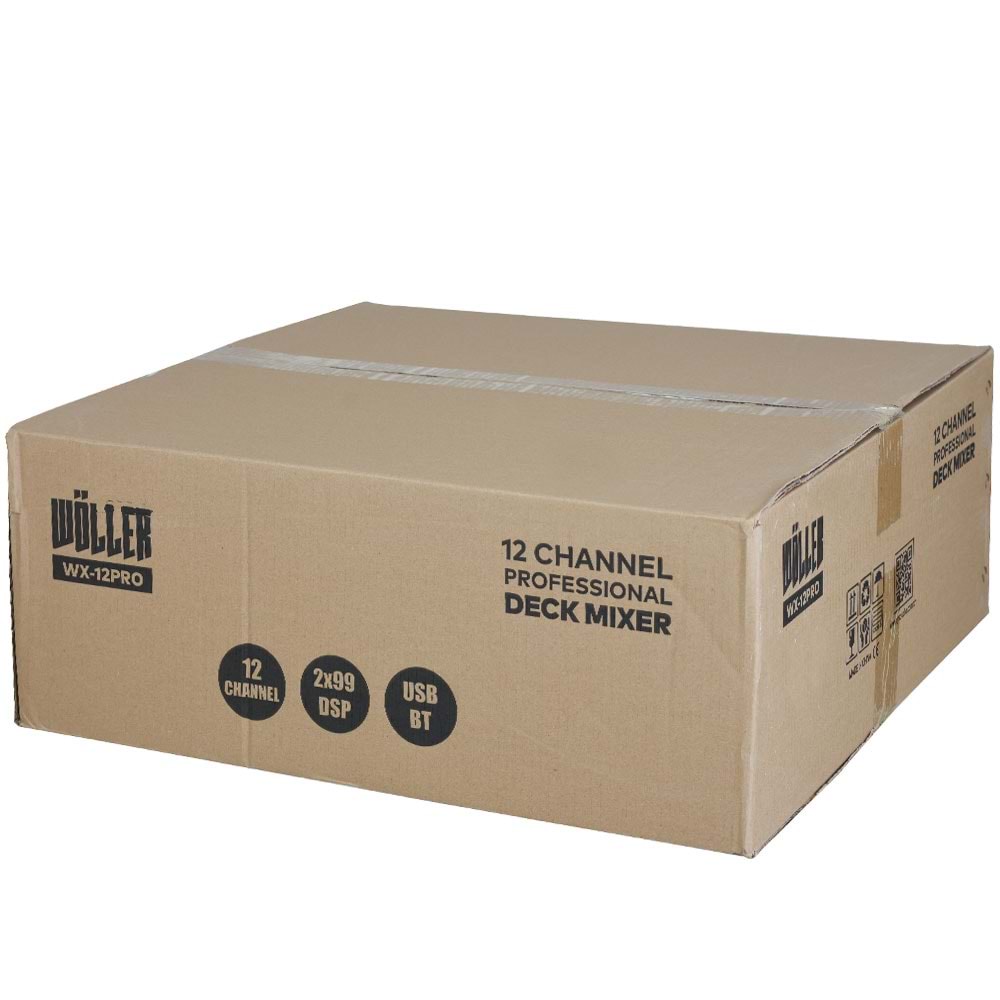 WÖLLER 12 Kanal Deck Mixer WX-12 PRO