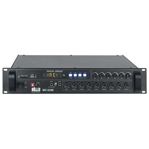 WÖLLER 500W 100V 6 Bölge Kontrollü Usb-Sd-Bt Amfi WZ-6500