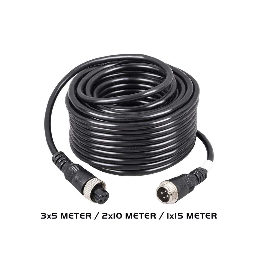 FOR-X 10.1” Ekran 360° Görüş 6 Kanal Araç DVR Kamera Sistemi X-06 DVR