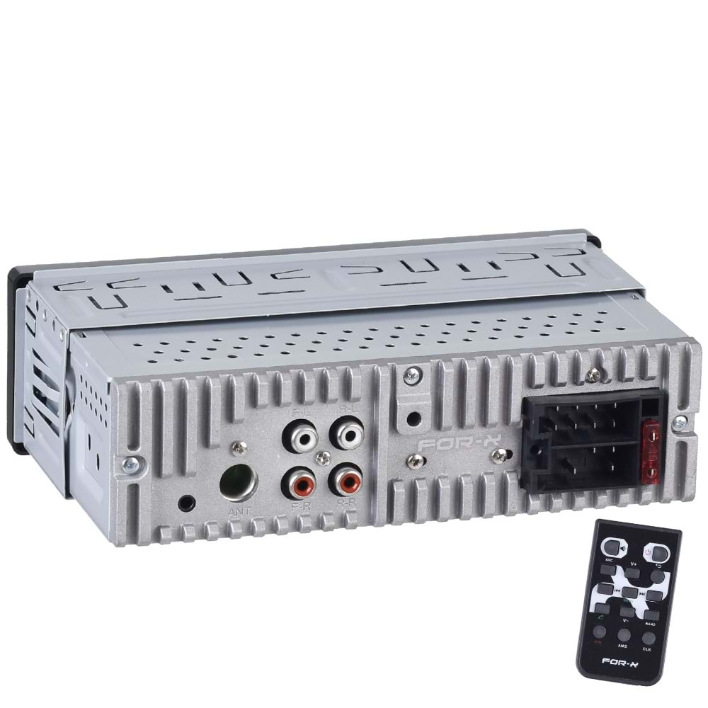 FOR-X Bluetooth ve USB ve Type C Girişli Radyo Oto Teyp X-400 BT