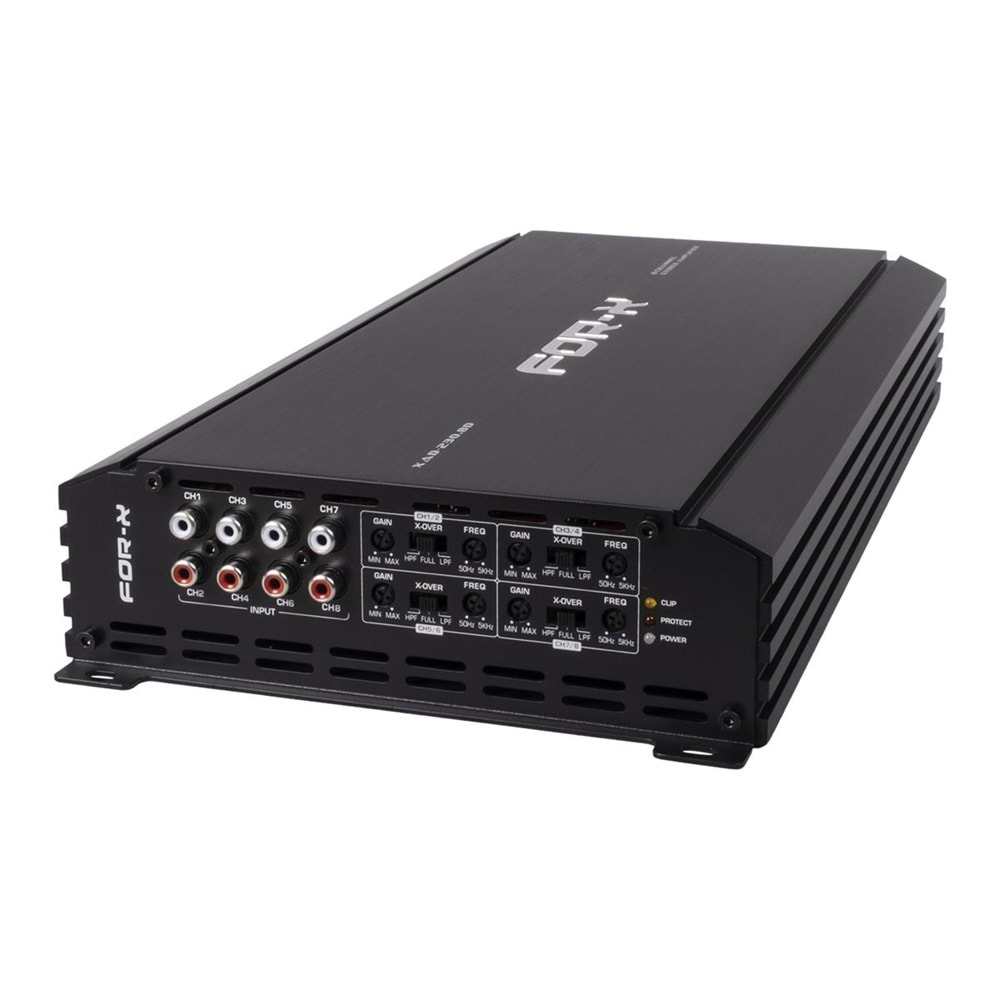 FOR-X 8 Kanal 8 X 230W RMS Oto Amfisi XAD-230.8 D
