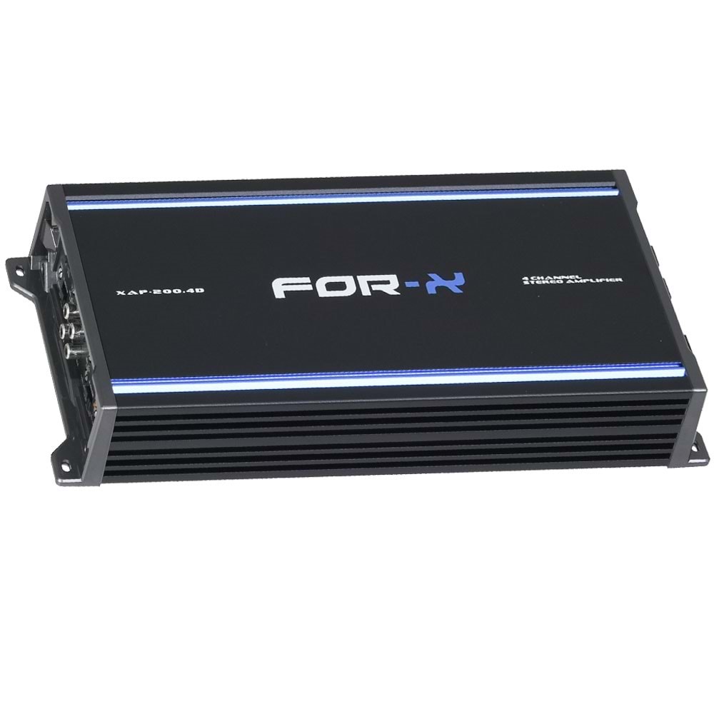 FOR-X 4 Kanal 4X200W D Clas Oto Amfi XAP-200,4 D