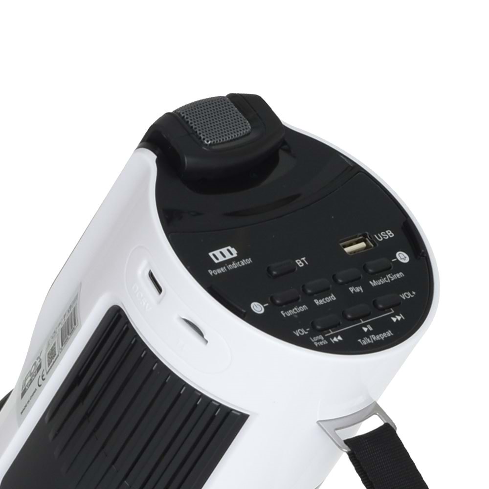 IFOX Usb-Kayıt-Şarjlı El MEGAfonu XF-101 MEGAFON