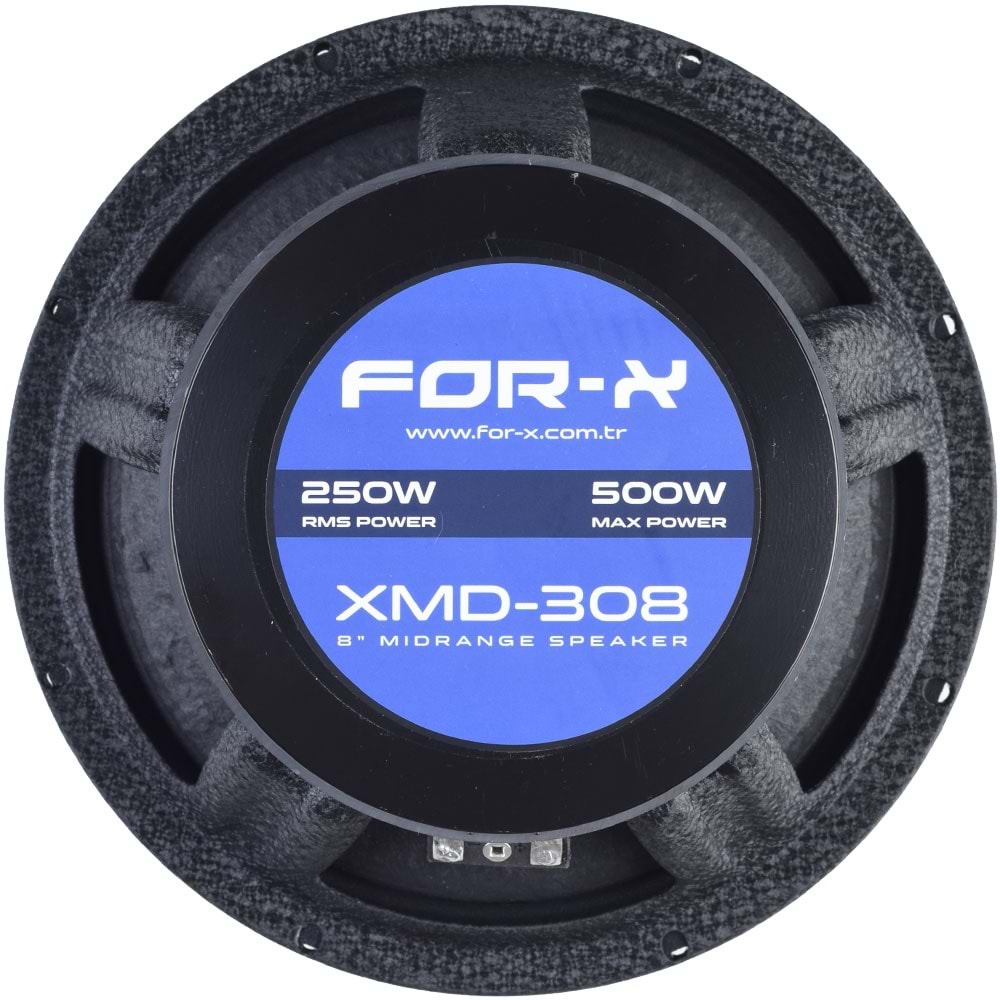 FOR-X 20 Cm 500W Midrange Oto Hoparlör XMD-308