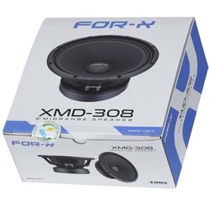 FOR-X 20 Cm 500W Midrange Oto Hoparlör XMD-308
