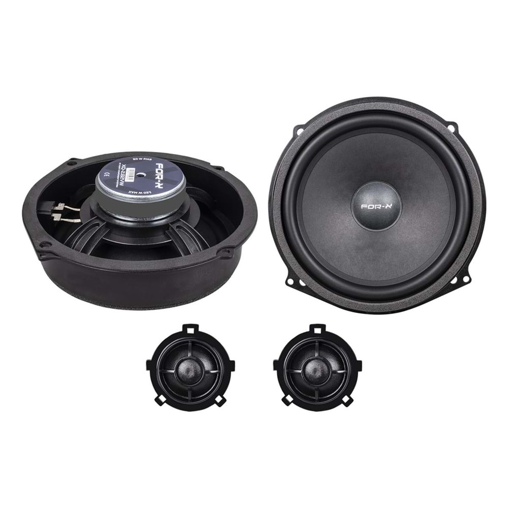 FOR-X 20 Cm 120W Woofer 40W TW Volkswagen Component Oto Hoparlör XQ-2.82VW