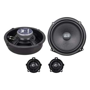FOR-X 20 Cm 120W Woofer 40W TW Volkswagen Component Oto Hoparlör XQ-2.82VW