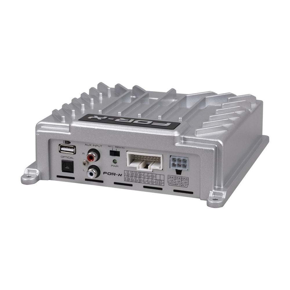 FOR-X 8 Kanal DSP Amfi 60W RMS 31 Band EQ Profesyonel Araç Ses İşlemcisi XQ-4860 DSP