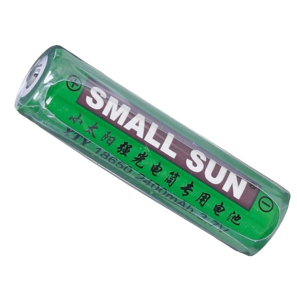 SMALL Sun Yeşil 18650 Pil XTY-18650