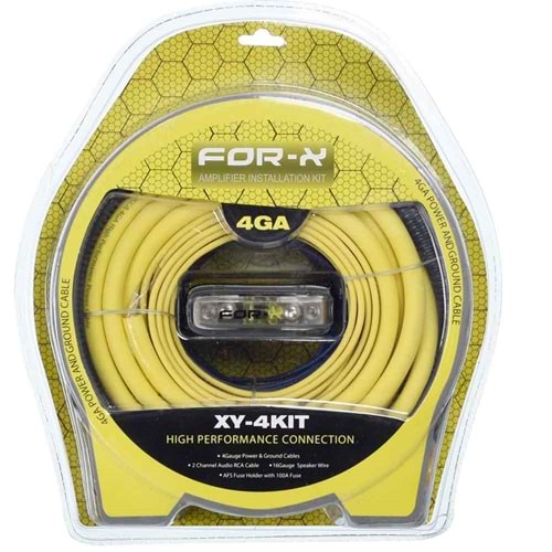 FOR-X 4 Ga Kablo Seti XY-4 KİT