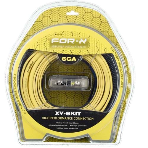FOR-X 6 Ga Kablo Seti XY-6 KİT