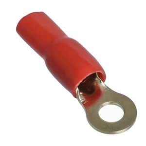 FOR-X 4 GA 20 Adet Kırmızı Yuvarlak İzoleli Kablo Yüksüğü XYU-48R