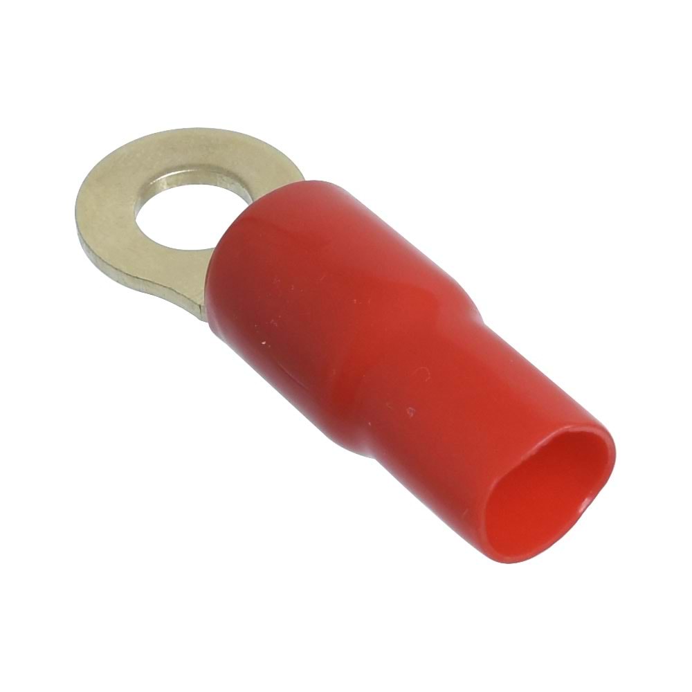 FOR-X 4 GA 20 Adet Kırmızı Yuvarlak İzoleli Kablo Yüksüğü XYU-48R