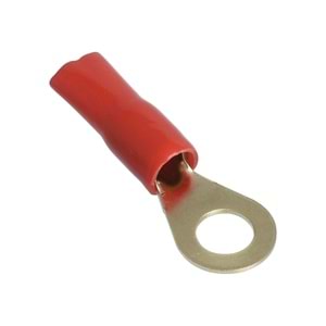 FOR-X 8 GA 50 Adet Kırmızı Yuvarlak İzoleli Kablo Yüksüğü XYU-88R