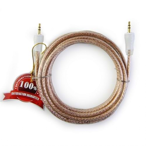 Tunex ZK-770 3,5 mm Stereo Erkek - 3,5 mm Stereo Erkek Audio Kablo (3 metre)